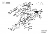 Bosch 0 603 270 003 Pbs 75 Belt Sander 230 V / Eu Spare Parts